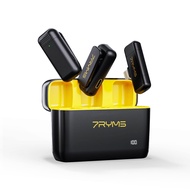 7RYMS Rimo S1 Wireless Lavalier Microphone for iPhone Android Lapel Microphone for Video Recording w