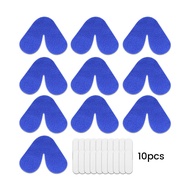Salorie 10Pcs CPAP Nose Pad Respirator Mask Nose Pad Anti-indentation Cushion Mask Flannels Nose Pad