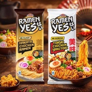 Ramen Yes Mie Sedaap Tokyo chicken yakitori / hakata chicken ramen ( Halal )