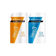 TAKE3 Control Shampoo Skin Care 320mL [Refill] &amp; Control Conditioner 320g [Refill] (Shampoo &amp; Conditioner Refill Set)