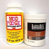 Flash Sale Mod Podge 473ml & Matte Gel 473ml For Image Transfer