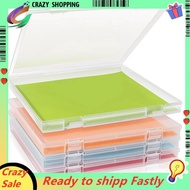 For Paper Files Organizer- 12x12 Inch Scrapbook for Paper Storage in 4 Pack Plastic File Boxes, Craf