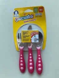Gerber Nuk Kiddy Cutlery - Knife, Fork & Spoon Set