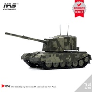 [ Painted ] FV4005 Stage 2 tank model Camo version, finished painted, 1:48 scale.