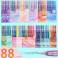 88 สี Languo Burst Flash Color Neutral ชุดปากกา Jumbo Capacity Metallic Glitter Gel Pens, Flash Spec