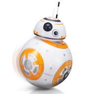 หุ่นยนต์บังคับวิทยุ 2.4G พร้อมรีโมทควบคุมเสียง หุ่นยนต์ BB8 Ball Droid อัจฉริยะ หุ่นยนต์ BB-8 สำหรับ