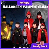 Unisex Christmas Halloween Vampire Cape Red Black Double Hooded Cloak Cosplay Costume Vampire Cloak 
