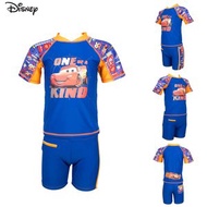 Disney - 童裝短袖游泳防曬衣 [藍色] (反斗車王3 閃電王麥坤: One of a Kind) (RC1863CA)