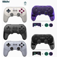 8BitDo Pro 2 Bluetooth Gamepad Hall Effect Joystick Wireless Controller Compatible with Nintendo Switch OLED/Switch Lite Steam Deck/Steam Windows PC macOS Android iOS Raspberry Pi