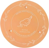 HWYEE Bird Bath Copper Disk,0.6mm Thickness 10cm/0.39inch Length 99.98% Pure Copper Disk,Triple-Poin