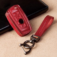 Leather Car Key Case Cover Key Bag For BMW F20 F25 F26 F30 f31 F34 F10 F11 X3 F07 X4 I3 M3 M4 1 3 5 