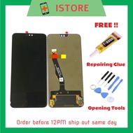 Huawei Honor 8X Full Set LCD Screen + Touch Screen Digitizer Replacement Parts Black