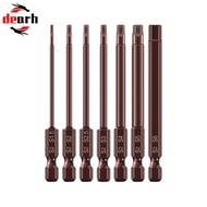 [DRHT] 65mm H1.5-H6 Alloy Steel Magnetic Hex Head Screwdriver Bits Screw Driver Tools