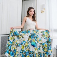 波希米亞風長裙、印度舞孃長裙、夏日度假裙、春季長裙