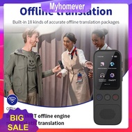 Language Translator Device Support 138 Languages Real-Time Translation Device with Online Offline Tr