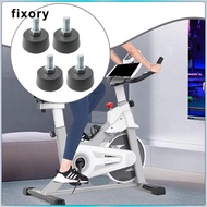 fixory 4x Exercise Bike Support Foot Pad Equipment Gym Non Slip Spin Bike Foot Pad