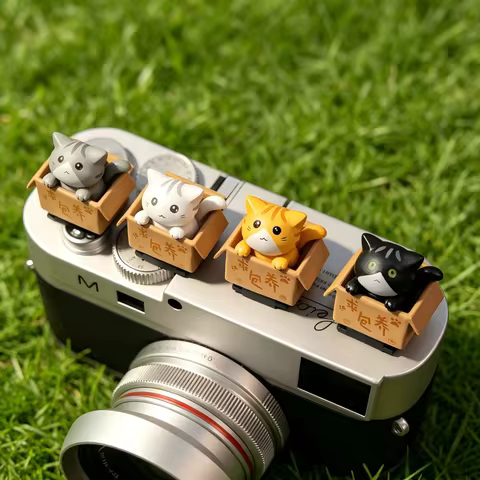 Universal Cute Camera Hot Shoe Cover for Canon Nikon Sony Fuji XM5 XS20 XS10 XT50 XT30 II XT5 XT4 Le