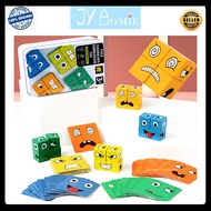 Board Game Children Puzzle Cube Puzzle Cube Matching Card Puzzle Mainan Puzzle Mainan Cube Mainan Ka