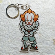 GANTUNGAN Pennywise IT dancing keychain Pennywise Clown IT keychain