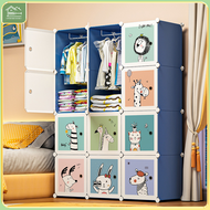 Childrens Wardrobe Clothes Cabinet Clothes Storage Cupboard For Clothes Almari Pakaian Almari Baju 衣橱柜
