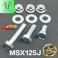 HONDA MSX125J GROM EXHAUST SCREW SET