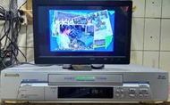 極少用 Panasonic  NV-F88TN VHS Hi-Fi Stereo 錄放影機 可播 S-VHS 影帶