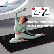 FUYOGI Yoga Mat Workout TPE Anti Slip Gym Exercise Skipping Pilates Fitness