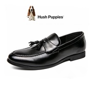 Hush Puppies รองเท้าผู้ชาย รุ่น สีดำ รองเท้าหนังแท้ รองเท้าทางการ รองเท้าแบบสวม รองเท้าแต่งงาน รองเท้าหนังผู้ชาย