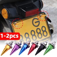 6MM Universal Car Motorcycle Gold Bolts and Nuts CNC Plate Number Bolts For Motorcycle CNC Bolts Car