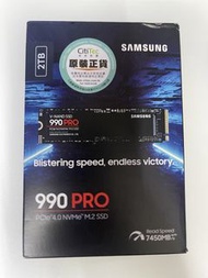 Samsung SSD 990 PRO 2TB/原盒未開封/還有半年保養
