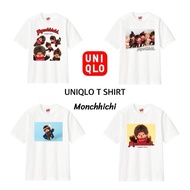 Uniqlo x Monchhichi T Shirt เสื้อยืดยูนิโคล่ ม่อนชิชิ มงชิชิ แท้100% UT x Monchhichi