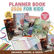 Kids Planner 2026 School Planner Kids 2026 Student Planner Kids Diary Journal Cute Notebook