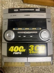 Philips 3CD 音響 無喇叭 （接觸不良）