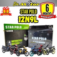 STAR POLO Gel 12N9L Battery Bateri Motor Batteri HONDA CM200 TWINSTAR MODENAS JAGUH KEEWAY RKV PATAG