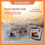 ACRYLIC PHOTO STAND 2R 3R 4R 5R ACRYLIC Table PHOTO Frame/ 2R 3R 4R 5R