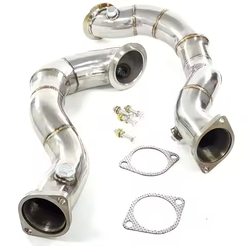 3" Exhaust Pipe Fits BMW 335xi N54 X-Drive E90 E91 E92 E93 Twin Turbo 3.0L 07-08