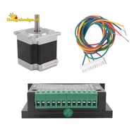 [Hodgehodge]Nema 23 23HS5628 Stepper Motor 57 Motor 2.8A With TB6600 Stepper Motor Driver NEMA17 23 
