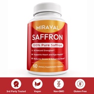 Miraval Organic Saffron Capsules (88.5mg) for Mood port & Energy Healthcare Fitness