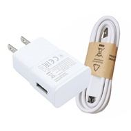 Adapter Charger 5V/2A Travel Adapter for Samsung Galaxy S5 S6 S7 S7 A3 A5 A7 J7 ฟรี Micro USB Data C