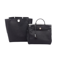 【二手】愛馬仕 HERMES 背包 Herbag Ad PM 黑色 其他 Herbag Ad PM 黑色 女士 二手 B