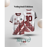 【 Free customization 】Jersey Vollyball Pink NEW Design 2025 VOLLEYBALL FULL SUBLIMATED TSHIRTS Volle