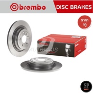 BREMBO Rear Brake Disc BENZ W166 (250d) ML GLE (HC) '15-18/325MM Code 08 A957 11/1 Pair