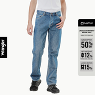 WRANGLER กางเกงยีนส์เอวกลางทรงขากระบอก MWZ รุ่น WR WRMWZ227 แรงเลอร์ กางเกงยีนส์ เสื้อผ้าผู้ชาย กางเ