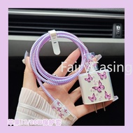 Multi-style 3D Charger Case for Apple 18W 20W Charger Adapter Cover Sleeve Case Cable Winder Set Wra