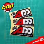 Cutting sticker ADD Suspension - Sticker Cutting ADD Suspension - Stiker ADD Suspension - Stiker racing - Stiker motor dan mobil