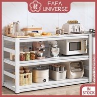 [kline]Kitchen Multi-Layer Metal Storage Rack Operating Table Kitchen Appliances Microwave Oven Storage Rack Cabinet