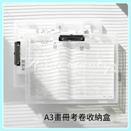 🔥Poster Collection🔥Movie Poster Collection Portable A3 Transparent File Box Data Painting Drawing Pa
