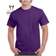 T-Shirt-- COLOR PURPLE--MEN & WOMEN Soft Plain Round Neck 100% Cotton