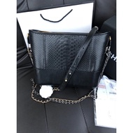 Chanel Gabrielle Luxury Custom Overseas Customized Python Skin Its Chinese Name Is Wandering Bag