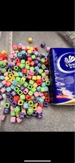 穿珠DIY配件字母珠串珠手作